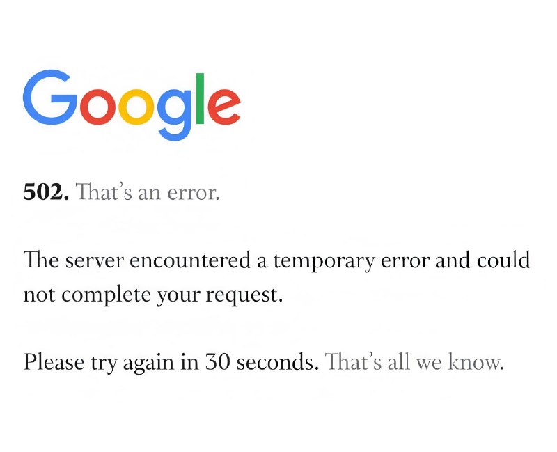 Google Search 部分地区服务出现异常自今日约 12