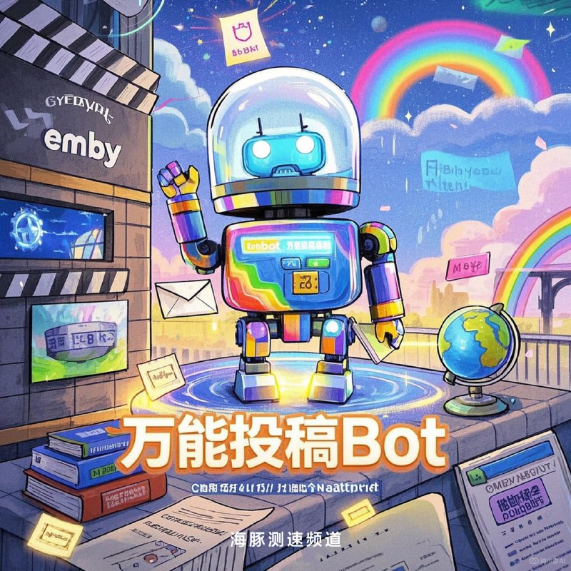 #投稿bot🌊 【海豚测速 · 万能投稿Bot上线！】📮 无论你是「机场主或普通机场用户」「Emby大佬」还是「科普知识航海家」，只需私聊海豚投稿Bot，三秒完成投递！✨ 一杆入洞，畅游四大海域✅ 机场投稿